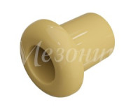 МЕЗОНИНЪ Втулка межстеновая фарфор (керамика) D25х25мм песоч. золото (уп.2шт, цена за шт) GE70010-32