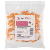 ЭРА Наконечник-гильза изолир. НШВИ Е0508 0,5мм2, оранжевый (уп.100шт, цена за уп)