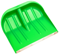 "№2 цветная" с оцинкованной планкой 410х360мм без черенка