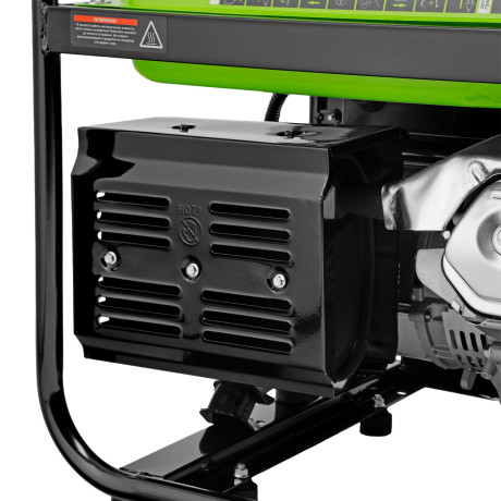 Генератор бензиновый БС-6500Э, 5.5 кВт, 230В, четырехтактный, 25 л, электростартер Сибртех