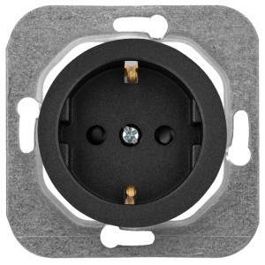 Bylectrica РЕТРО ПРОВАНС мех. роз. 1 мест. СУ земля, штор., (РС16-1406 черный графит)