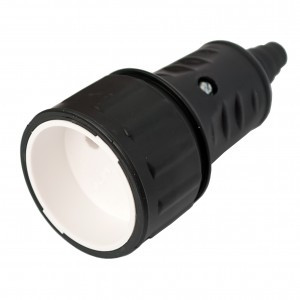 Bylectrica штепсель (разъем) каучук 2P 1x16А 220-240V Р16-386