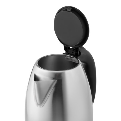 Чайник электрический 1,8л, 1500Вт, скрытый нагр.элемент, нерж.сталь, 220В