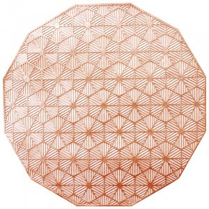 Салфетка ажурная сервировочная PVR-10, d=38см, ПВХ, 103973 Рыжий кот