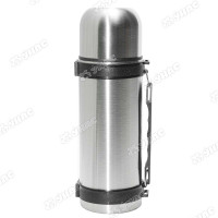 Термос метал 1,1 л узкое горло NA1643 с ручкой