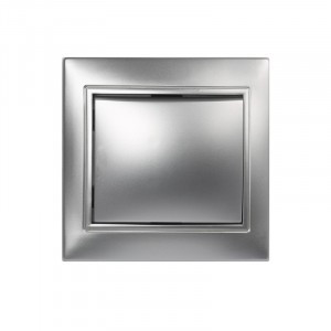 Smartbuy Венера выкл. СУ 1-клавишный 10А серебро,  (SBE-01s-10-SW1-0-c)