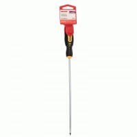 Отвертка шлицевая SL 4х200 мм, двухкомпонентная рукоятка REXANT 12-6426