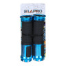 SILAPRO Грипсы велосипедные 2шт., 13см, алюминий, резина