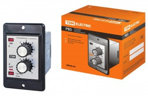 TDM РВ51-2Т-60х60cек-5А-220В-8Ц/Щ реле времени 2 выдержки цокольн. в крышку щитка SQ1503-0016