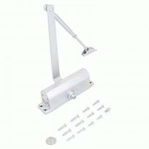 NOTEDO Доводчик дверной  DC-090 SILVER  до 90 кг сереб. (10)