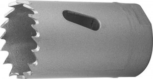 Коронка ЗУБР "ЭКСПЕРТ" биметаллическая, быстрорежущая сталь, глубина сверления до 38мм, d-32мм