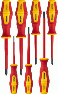 Navigator набор диэлектрических отверток (крест.PH 2шт,крест.PZ 2шт,шлиц SL 3шт) NHT-Оtd03-H7 95263