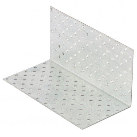 Крепежный уголок равносторонний 2 мм, KUR 100 x 100 x 200 мм Сибртех