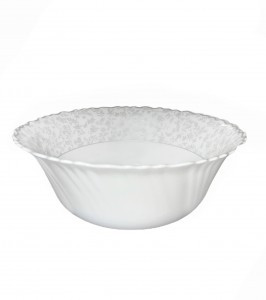 Салатник Гармония 22,5см, 1700мл стеклокерамика (кратность 3шт!!!) МФК OLHW-90/K2224