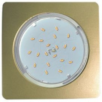 Ecola GX53 5357 св-к Квадрат Легкий Золото 25x107 FG5357ECD (10!)