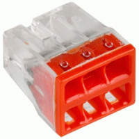 GENERICA клемма СМК 772-206 6х2,5мм2, 24А (уп.100шт, цена за шт)  UKZ30-206-100-G