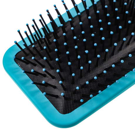 Расческа массажная тм ЮНИLOOK, пластик, силикон, 25,5см, 2 цвета