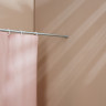 VETTA Карниз для ванной 2м, серебристый алюминий