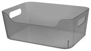 Корзинка универсальная"SCANDI", 240Х170Х90 мм, 3,1л черный 433237013 Бытпласт