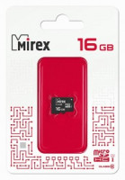 Флэш-карта (памяти) microSDHC MIREX 16GB (UHS-I, U1, class 10)