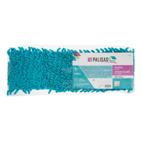 Сменная насадка "Chenille", 430х145 мм, для швабры 93512, Home Palisad