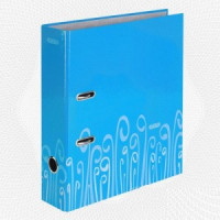Папка регистратор Attache Fantasy 75мм ламин.картон голубой 219510