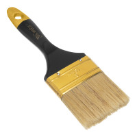 Кисть плоская &quot;Профи&quot; 3&quot;, натуральная щетина, деревянная ручка MTX