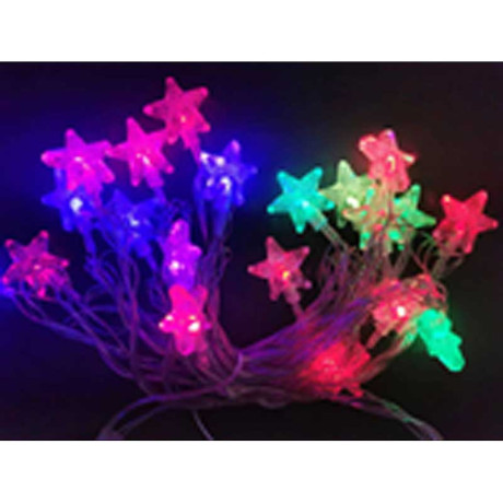 Гирлянда LED NLXD-55 20 л прозрачный провод звезды х60