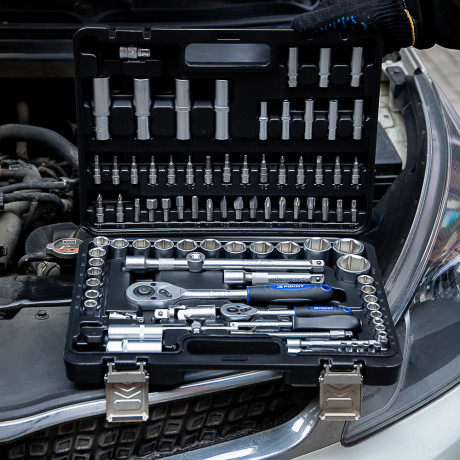 РОКОТ Набор автомобильных инструментов, 94 предмета