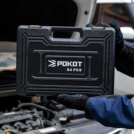 РОКОТ Набор автомобильных инструментов, 94 предмета