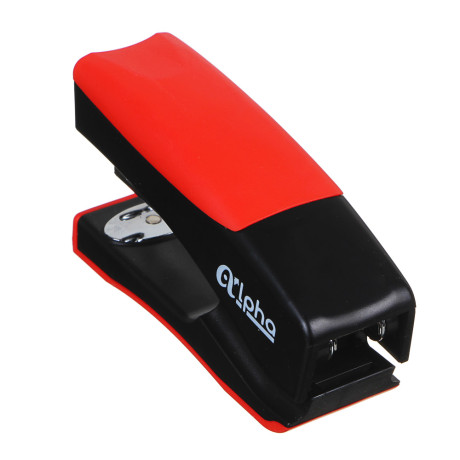 Степлер для скоб №24/6 "Альфа", вертикально-горизонт., на 20 листов, 10,5x5,4х3,3см, в карт.кор.