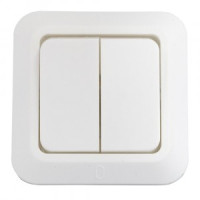 Bylectrica выкл. СУ 2 кл., белый (корп. ABS) С5 4-001