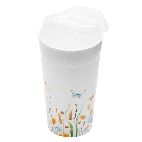 Стакан с крышкой 0,5л Весна СТК-2392 ВМС х10