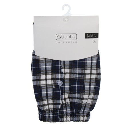 GALANTE Трусы-боксеры мужские классика, р.56, 95%хлопок, 5%спандекс, разноцветный, НБ25-7