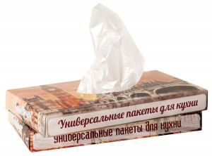 Пакет фасовочный Пакет  фасовочный для продуктов в боксе 24Х37см 16 мкм, 100шт/уп 1046424