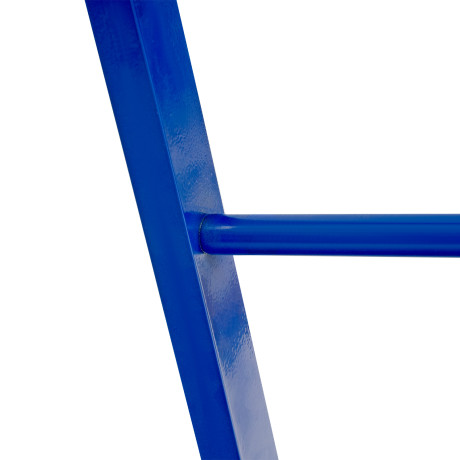 Стремянка, 9 ступеней, стальной профиль, алюминиевые ступени Сибртех