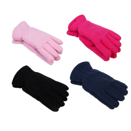 GALANTE Перчатки подростковые флисовые, р.16, 100% полиэстер, цвета в ас-те, ОЗ25-31