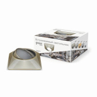 Gauss CA071 св-к встр. MR16 Круг 85(80)x42 Бронза