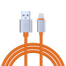 BY Кабель для зарядки Orange  iP, 1м, 2А, оранжевый
