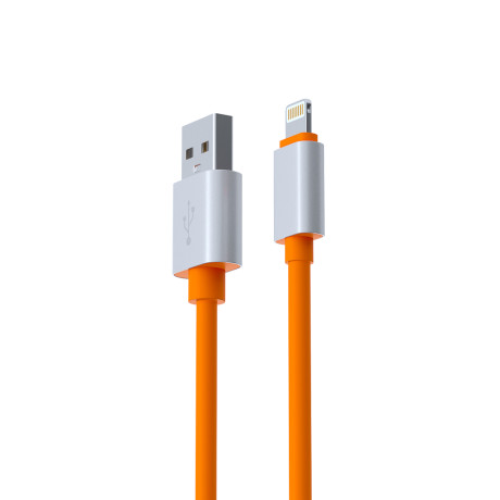 BY Кабель для зарядки Orange  iP, 1м, 2А, оранжевый