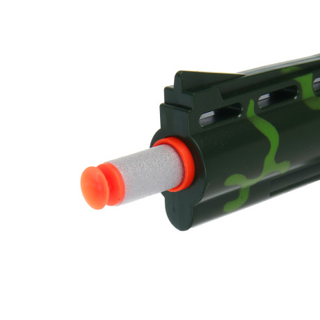 ИГРОЛЕНД Револьвер с мягкими пулями 8 шт, металл, ABS, 27,5x4,8x18,5см, 4 дизайна