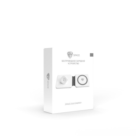 BY Беспроводное зарядное устройство Space Duo Energy, 15W, складное