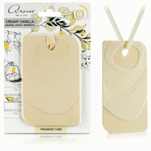 Ароматизатор д/дома "Fragrant Card" Creamy vanilla 105242 АЕР