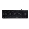 FORZA Клавиатура проводная, черный, 382x126x21.3мм, кабель 150см