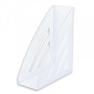 Вертикальный накопитель Attache City 90мм прозрачный 479424