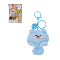 ИГРОЛЕНД Брелок мягкий "Котёна" в пакете-сюрприз, 7 см, полиэстер, металл, 16,8х12см, микс