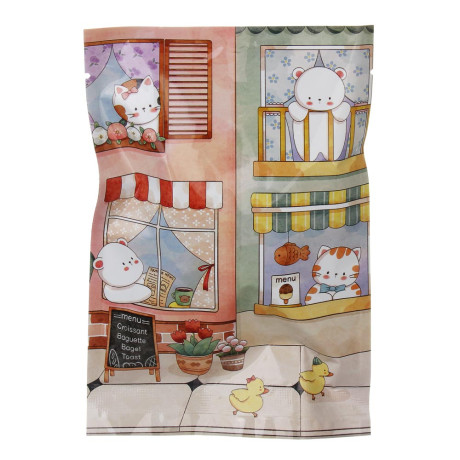 ИГРОЛЕНД Брелок мягкий "Котёна" в пакете-сюрприз, 7 см, полиэстер, металл, 16,8х12см, микс