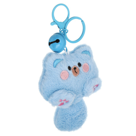 ИГРОЛЕНД Брелок мягкий "Котёна" в пакете-сюрприз, 7 см, полиэстер, металл, 16,8х12см, микс