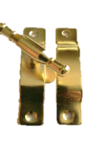 Завёртка форточная №2 мат.хром