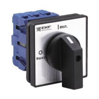 EKF Кулачковый переключатель ПК-2-13 100А 3P "ВКЛ-ВЫКЛ" pk-2-13-100